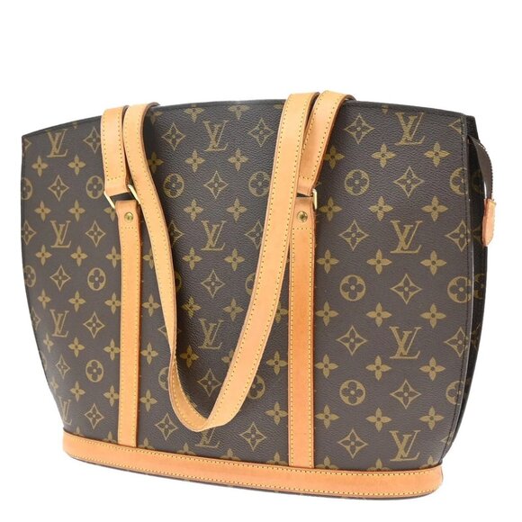 LOUIS VUITTON BABYLONE Shoulder Bag Monogram Leather Brown France - Picture 1 of 15